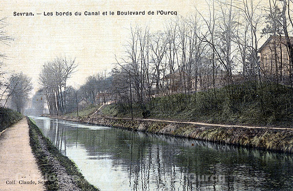 Sevran. - Les bords du Canal et le Boulevard  de l'Ourcq